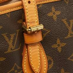 Pre Owned Louis Vuitton Monogram Canvas Bucket PM Bag