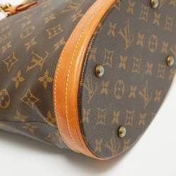 Pre Owned Louis Vuitton Monogram Canvas Bucket PM Bag