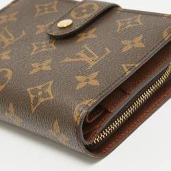 Louis Vuitton Monogram Canvas Porte Papier Zippe Wallet