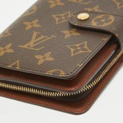 Louis Vuitton Monogram Canvas Porte Papier Zippe Wallet