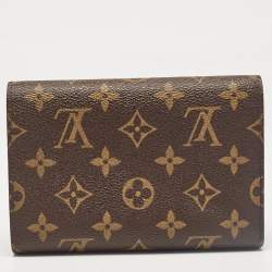 Pre Owned Louis Vuitton Monogram Canvas Porte Tresor Etui Papier Wallet