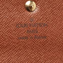 Pre Owned Louis Vuitton Monogram Canvas Porte Tresor Etui Papier Wallet