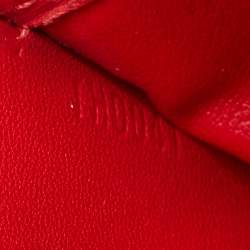 Louis Vuitton Red Monogram Vernis Elise Wallet