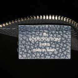 Pre Owned Louis Vuitton Marine Taurillon Leather Cabas Voyage Bag