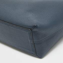 Pre Owned Louis Vuitton Marine Taurillon Leather Cabas Voyage Bag