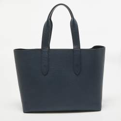 Pre Owned Louis Vuitton Marine Taurillon Leather Cabas Voyage Bag