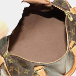 Louis Vuitton Brown Monogram Canvas Speedy Bandouliere 30 Duffel Bag