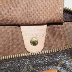 Louis Vuitton Brown Monogram Canvas Speedy Bandouliere 30 Duffel Bag