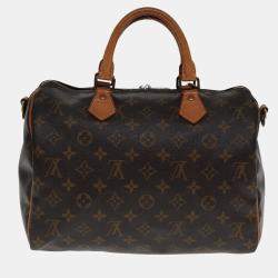 Louis Vuitton Brown Monogram Canvas Speedy Bandouliere 30 Duffel Bag