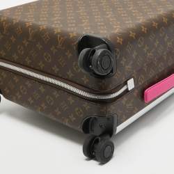 Pre Owned Louis Vuitton Fuchsia Monogram Canvas Horizon 55 Suitcase
