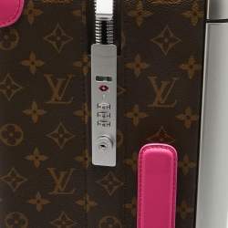 Pre Owned Louis Vuitton Fuchsia Monogram Canvas Horizon 55 Suitcase