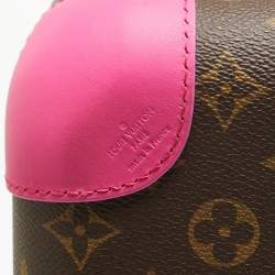 Pre Owned Louis Vuitton Fuchsia Monogram Canvas Horizon 55 Suitcase