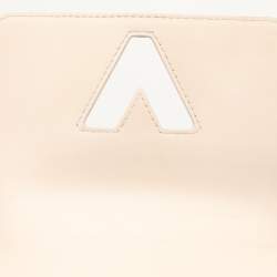 Pre Owned Louis Vuitton Light Beige Epi Leather Twist Braided Handle PM Bag