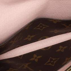 Louis Vuitton Monogram Canvas and Leather Emilie Continental Wallet