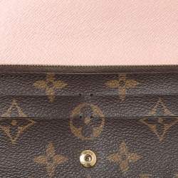 Louis Vuitton Monogram Canvas and Leather Emilie Continental Wallet