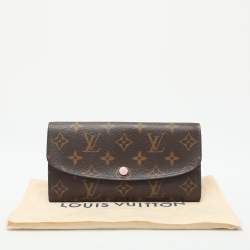 Louis Vuitton Monogram Canvas and Leather Emilie Continental Wallet