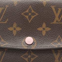 Louis Vuitton Monogram Canvas and Leather Emilie Continental Wallet