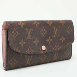 Louis Vuitton Monogram Canvas and Leather Emilie Continental Wallet