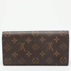 Louis Vuitton Monogram Canvas and Leather Emilie Continental Wallet