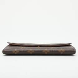 Louis Vuitton Monogram Canvas and Leather Emilie Continental Wallet