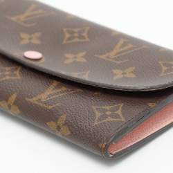 Louis Vuitton Monogram Canvas and Leather Emilie Continental Wallet