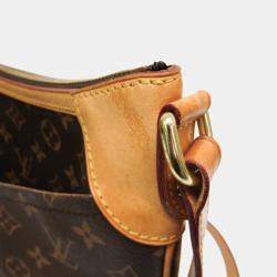 Louis Vuitton Brown Canvas PM Odeon Shoulder Bag