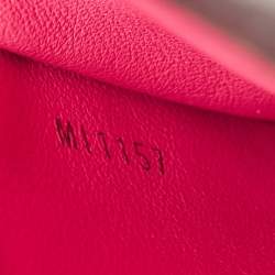 Pre Owned Louis Vuitton Black Leather Capucines PM Bag