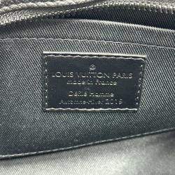 Louis Vuitton Black Taiga Leather Rainbow Soft Trunk Shoulder Bag