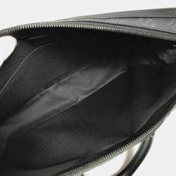 Louis Vuitton Black Monogram Eclipse Canvas Soft Trunk Briefcase Bag
