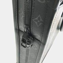 Louis Vuitton Black Monogram Eclipse Canvas Soft Trunk Briefcase Bag
