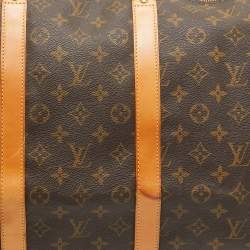 Louis Vuitton Monogram Canvas Keepall 55 Bag