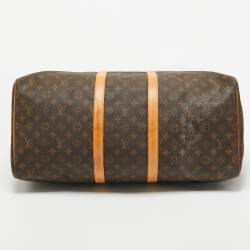 Louis Vuitton Monogram Canvas Keepall 55 Bag