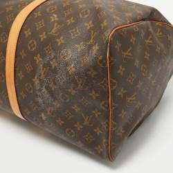 Louis Vuitton Monogram Canvas Keepall 55 Bag