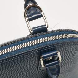 Pre Owned Louis Vuitton Indigo Epi Leather Alma BB Bag