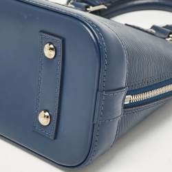 Pre Owned Louis Vuitton Indigo Epi Leather Alma BB Bag