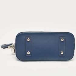Pre Owned Louis Vuitton Indigo Epi Leather Alma BB Bag
