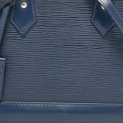 Pre Owned Louis Vuitton Indigo Epi Leather Alma BB Bag