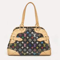 مملوكة مسبقًا Louis Vuitton Multicolor Coated Canvas Leather Satchel