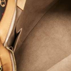 مملوكة مسبقًا Louis Vuitton Multicolor Coated Canvas Leather Satchel