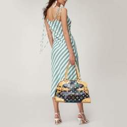 مملوكة مسبقًا Louis Vuitton Multicolor Coated Canvas Leather Satchel