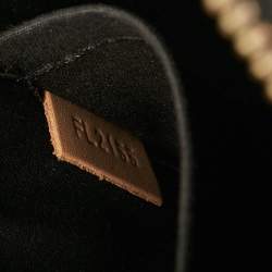 Pre Owned Louis Vuitton Black Magnetique Monogram Vernis Alma BB Bag