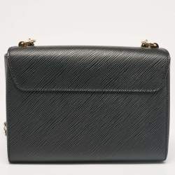 Pre Owned Louis Vuitton Black Epi Leather Twist MM Bag
