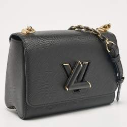 Pre Owned Louis Vuitton Black Epi Leather Twist MM Bag