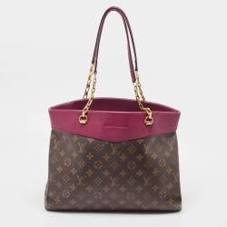 Louis Vuitton Aurore Monogram Canvas Pallas Shopper Tote