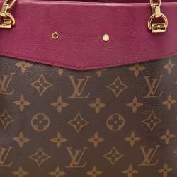 Louis Vuitton Aurore Monogram Canvas Pallas Shopper Tote