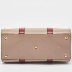 Pre Owned Louis Vuitton Red/Plume Monogram Leather Very MM Bag