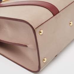 Pre Owned Louis Vuitton Red/Plume Monogram Leather Very MM Bag