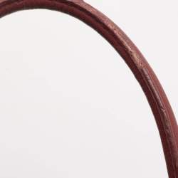 Pre Owned Louis Vuitton Red/Plume Monogram Leather Very MM Bag