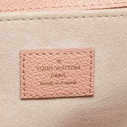 Pre Owned Louis Vuitton Arizona Beige Giant Monogram Empreinte Leather Pochette Metis Bag