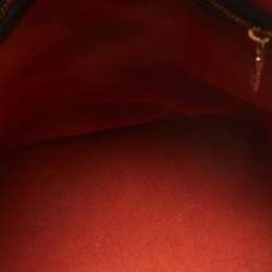 Pre Owned Louis Vuitton Damier Ebene Canvas Marais Bucket Bag